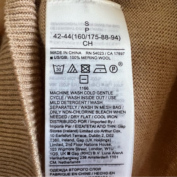 Banana Republic fine knit merino wool turtleneck sweater excellent condition - Picture 10 of 11